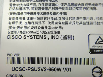 중국 C 시리즈 서버 서버 전력 공급 PSU UCS 650w KMJ Cisco Ucsc-Psu2v2-650w V2 AC 협력 업체