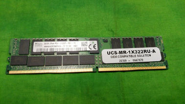중국 DDR4 2133MHz 2RX4 RDIMM PC4 17000 ECC 기억 32GB 1.2V 위대한 Cisco UCS-MR-1X322RU-A 협력 업체
