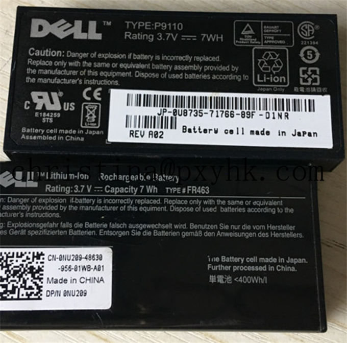 DELL 똑똑한 배열 건전지 카드 RAID PERC 6I 0NU209 U8735 R610 R710R410