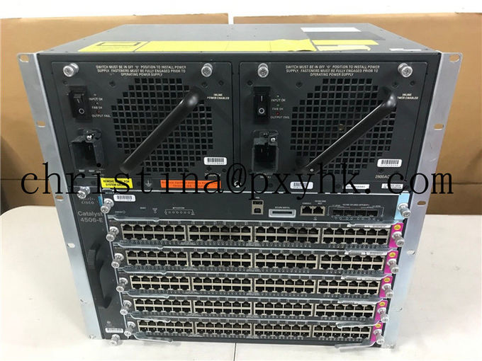 WS-X45-SUP7-E 2x WS-X4748-UPOE+E 3x WS-X4648-RJ45V-E를 냉각하는 Cisco WS-C4506-E 포좌 서버 선반 팬