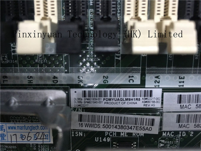 801939-001 서버 어미판, HP Proliant DL380p Gen8 G8 서버 732143-001를 위한 어미판 시스템 기판