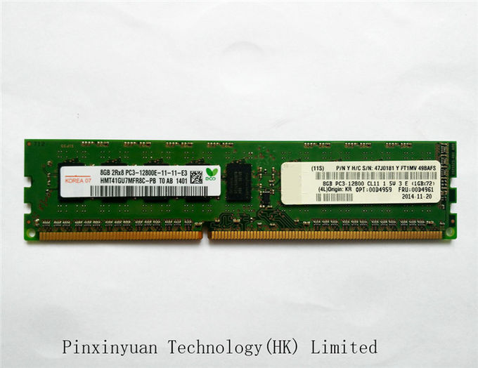 IBM 서버 기억 단위, 16gb 서버 기억 2Rx4 1.5V PC3-12800 DDR3 ECC 1600MHz LP RDIMM CC를 위한 00D4968