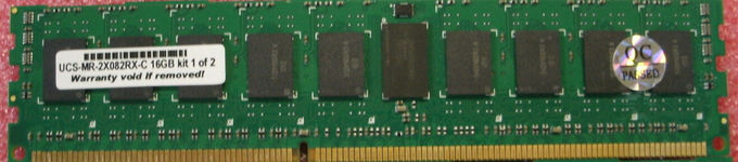 Mem UCS-MR-2X082RX-C 서버 지원 전력 공급 2xUCS-MKIT-082RX-C 16GB 2X8GB DDR3 1333 MHz RDIMM PC3-10600