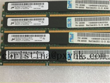 IBM 46C0582 43X5320 8GB 4Rx8 PC3L-8500R ECC REG 서버 기억 막대기 협력 업체