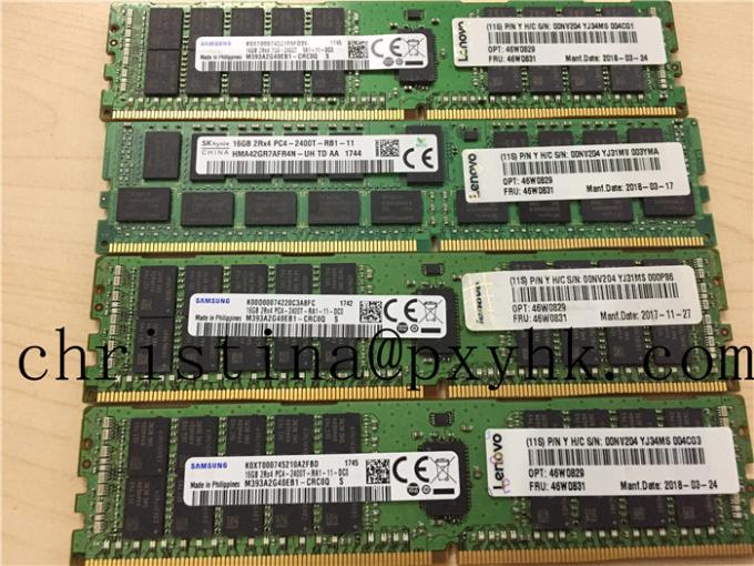 IBM 46W0829 46W0831 X38 50X6 M5 16G B DDR4 새로운 2400 T!