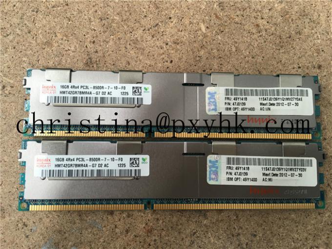 IBM 46C7483 46C7489 49Y1400 16G PC3-8500 DDR3-1066 서버 기억