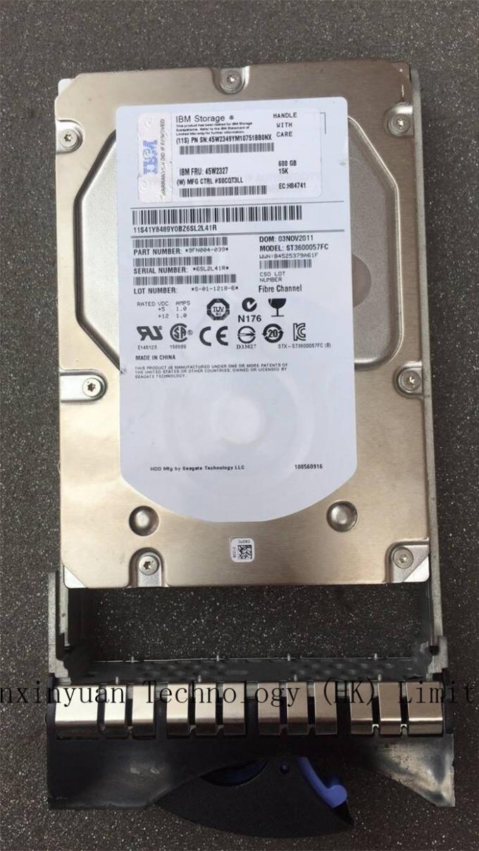 IBM 45W2327 600GB 15K 3.5" 쟁반 41Y8499 HUS156060VLF400를 가진 FC HDD