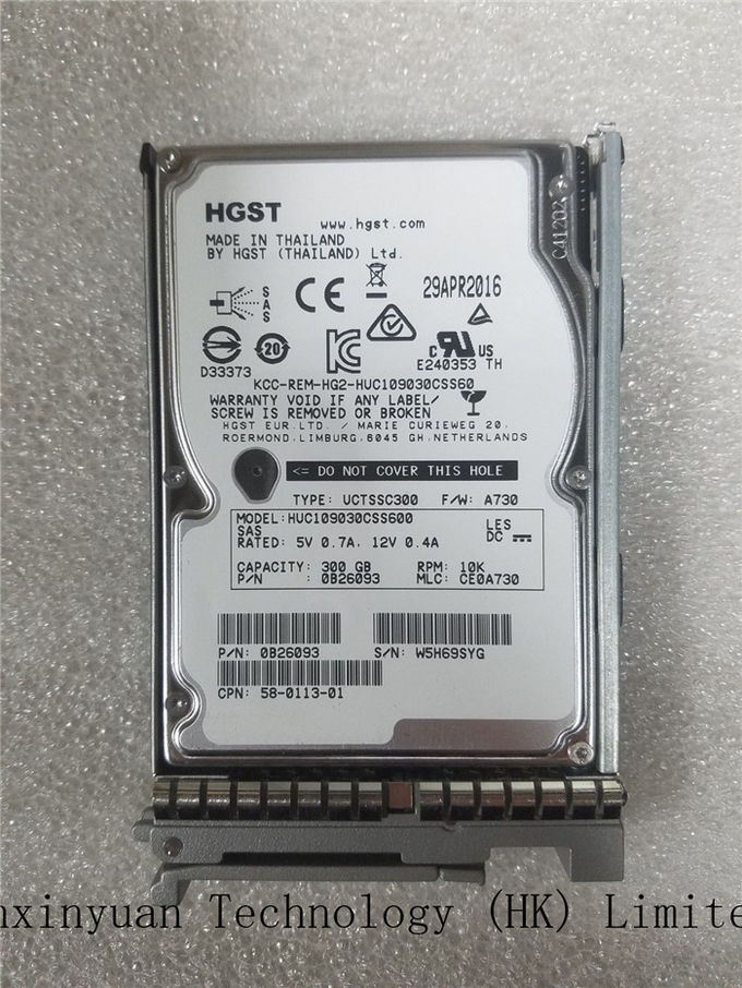 300GB 10000RPM 6Gb/s 2.5" SAS 하드드라이브 AL13SEB300 Cisco A03-D300GA2