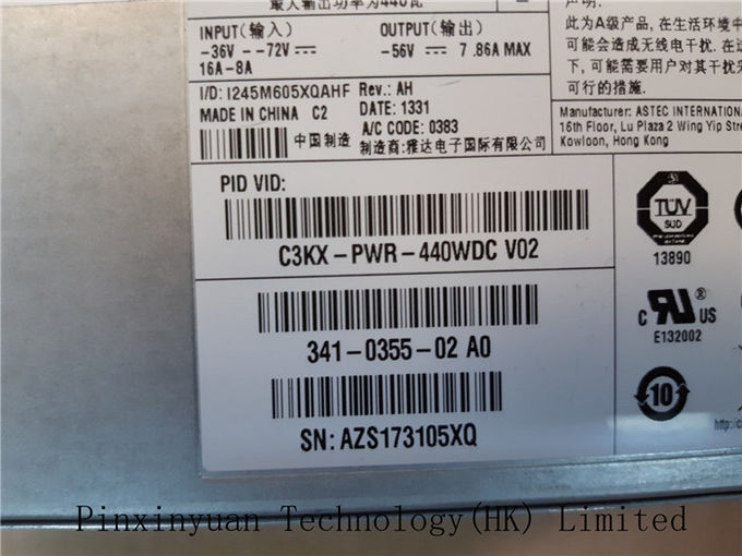 C3KX-PWR-440WDC 서버 전력 공급 CISCO 촉매 3K-X의 440W DC 서버 선반 Psu
