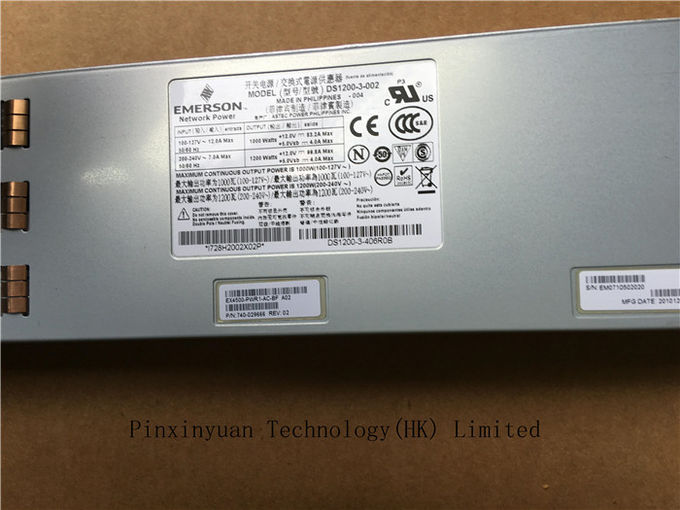 EX4500-PWR1-AC-BF EX4500 서버 이중 전력 공급 1200W AC 거꾸로 기류